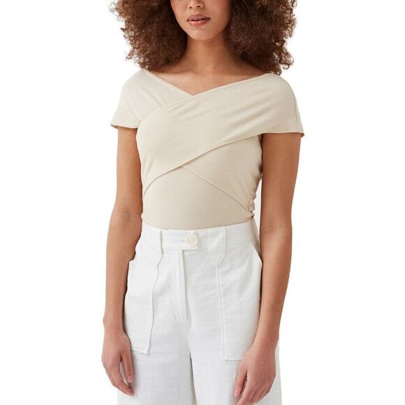 NWOT 4th & Reckless Wyatt Off Shoulder Bodysuit Size Medium - Picture 3 of 5